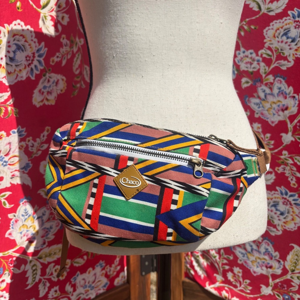 Chaco Radlands Hip Pack Fanny Pack Multicolor Southwest Boho Granola Geometric